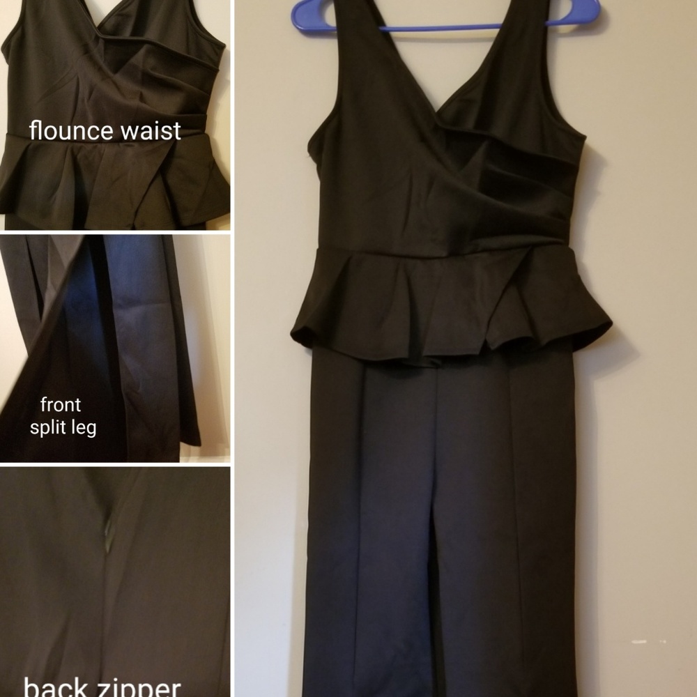 🆕️  Black Flare leg Jumpsuit - Picture 8 of 8